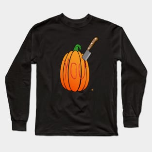 Pumpkin Head Long Sleeve T-Shirt